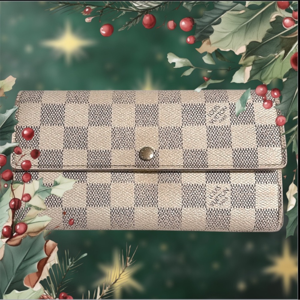 Louis Vuitton Damier Azur Sarah Wallet